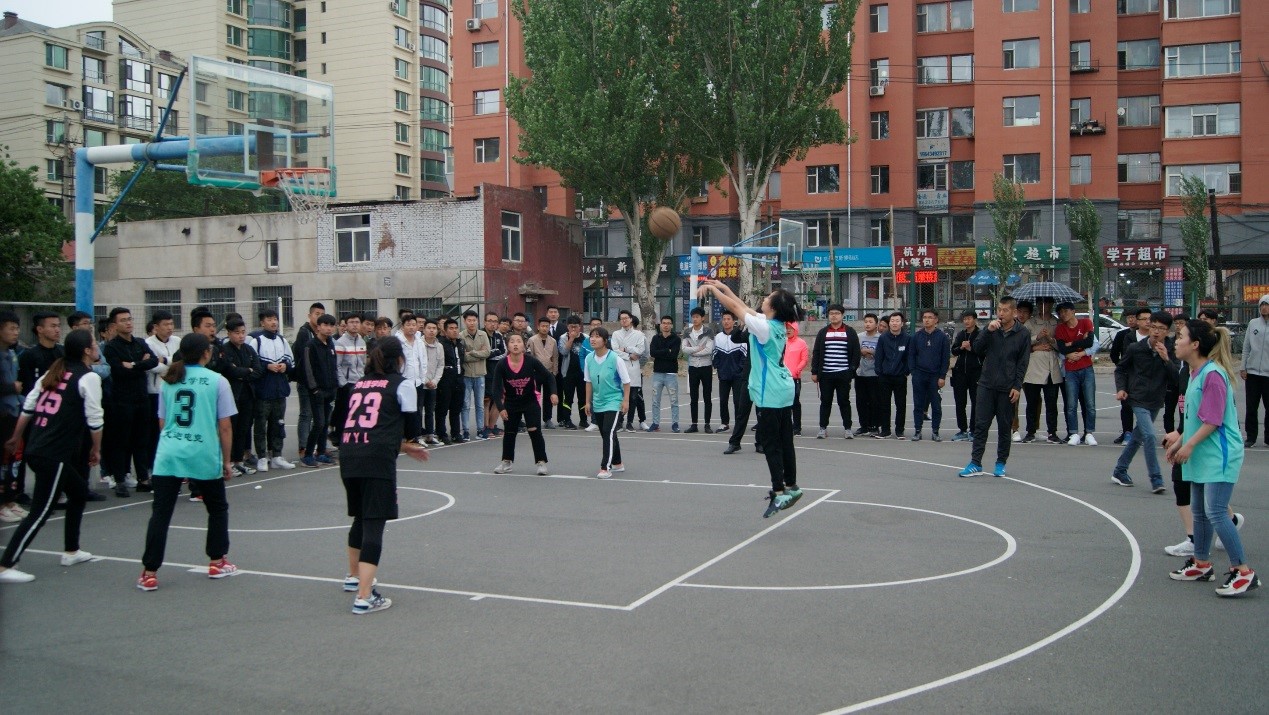 机电工程学院勇夺女篮赛亚军报道